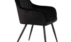 Set van 2 eetkamerstoelen Leemann velvet