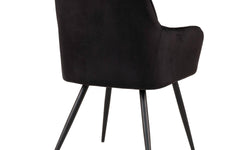 Set van 2 eetkamerstoelen Leemann velvet