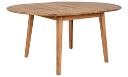 Eettafel Metz eikenhout uitschuifbaar