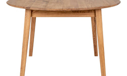 Eettafel Metz eikenhout uitschuifbaar