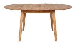 Eettafel Metz eikenhout uitschuifbaar