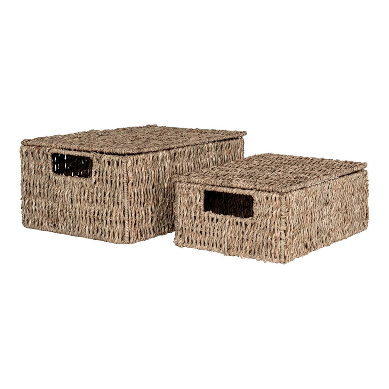 Set van 2 opbergmanden Venus zeegras