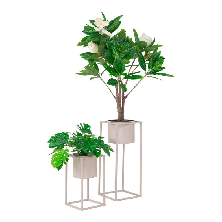 Set van 2 plantenhouders Riviéra