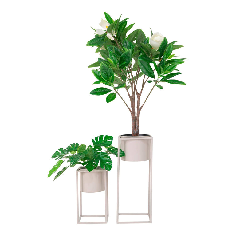 Set van 2 plantenhouders Riviéra