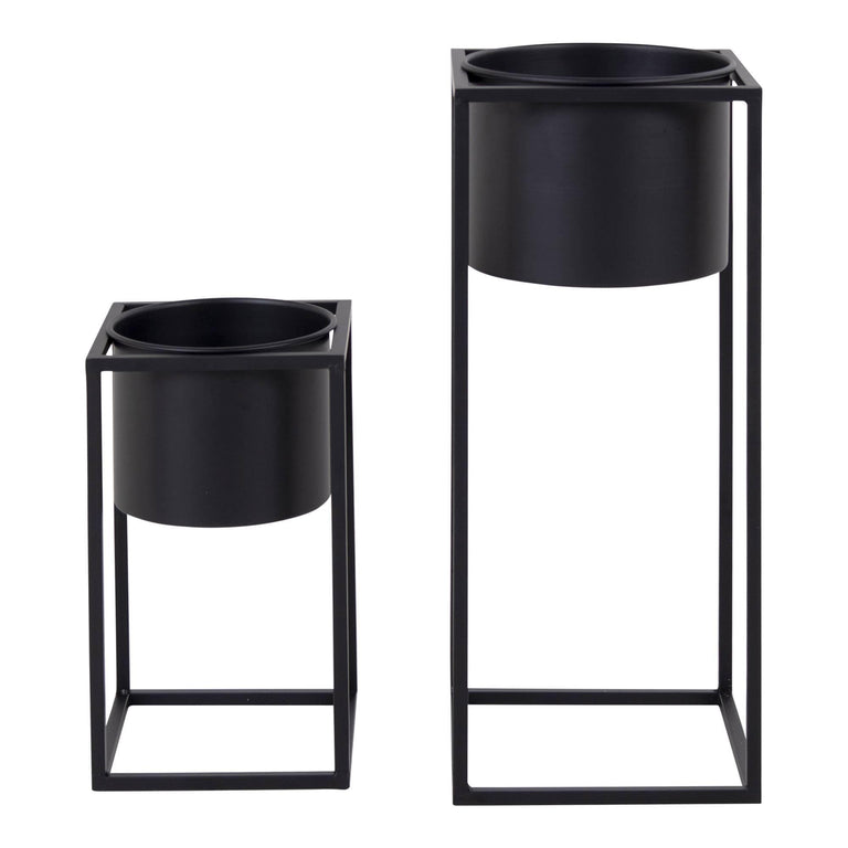 Set van 2 plantenhouders Riviéra