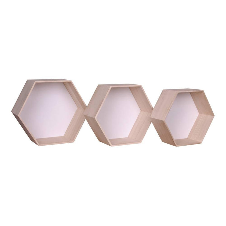 Set van 3 wandplanken Martha