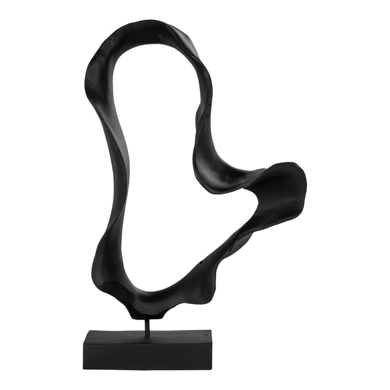 Teakhout sculptuur Donatello