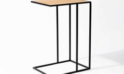 Bijzettafel Lasse eikenhout eikenhout
