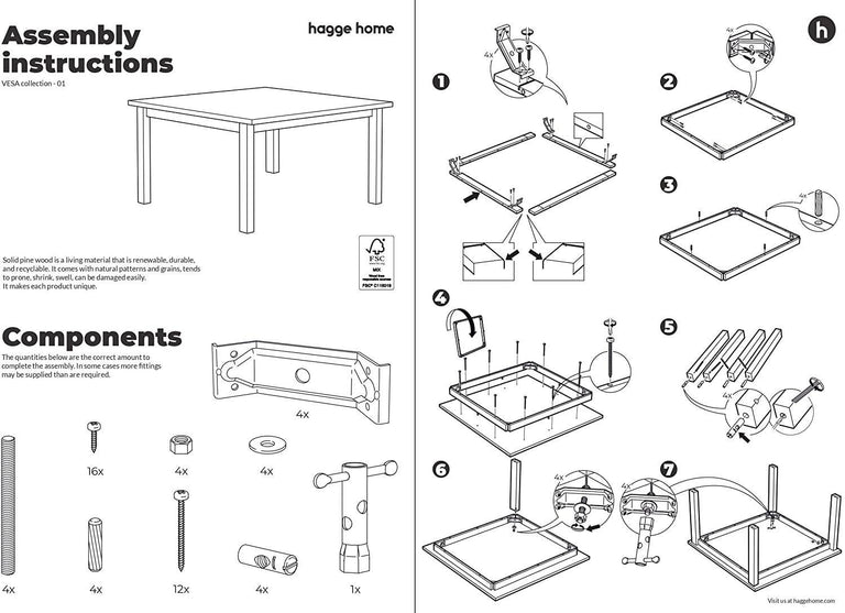 Salontafel Vesa
