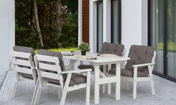 Set van 2 tuinstoelen Atlanta met kussens