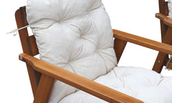 Set van 4 tuinstoelen + tuintafel Venta met kussens