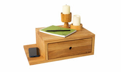 Wandplank Bella lade links eikenhout