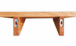 Wandplank Lauren eikenhout eikenhout