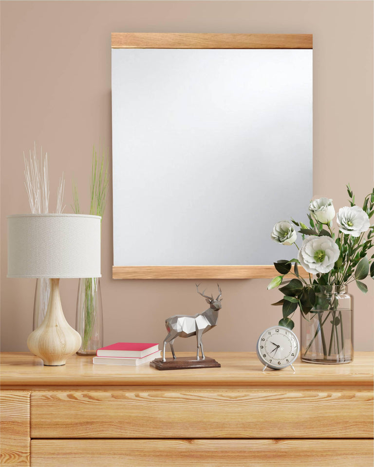 Wandspiegel Drome eikenhout eikenhout