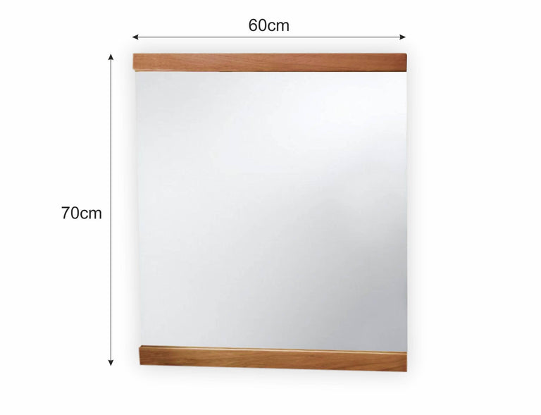 Wandspiegel Drome eikenhout eikenhout