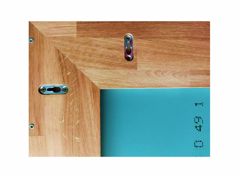 Wandspiegel Drome eikenhout eikenhout