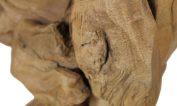 Decoratief Wiel teakhout