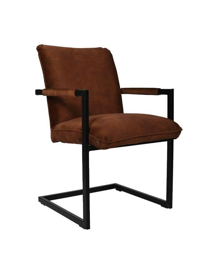 Set van 2 eetkamerstoelen Boston velvet