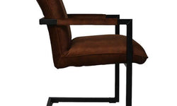 Set van 2 eetkamerstoelen Boston velvet