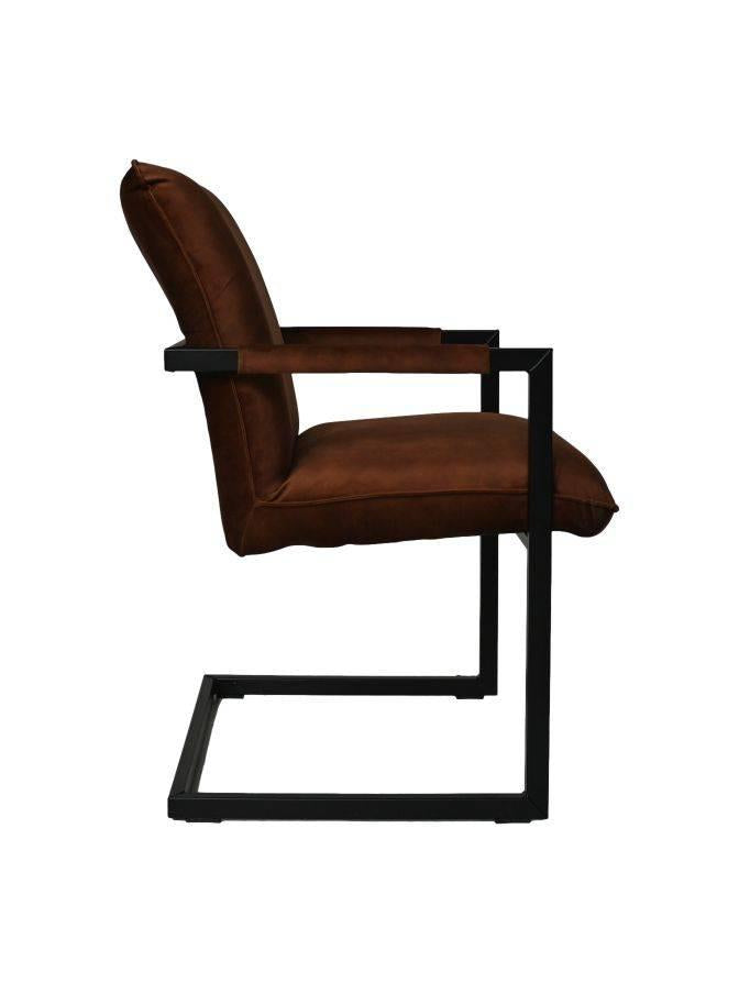 Set van 2 eetkamerstoelen Boston velvet