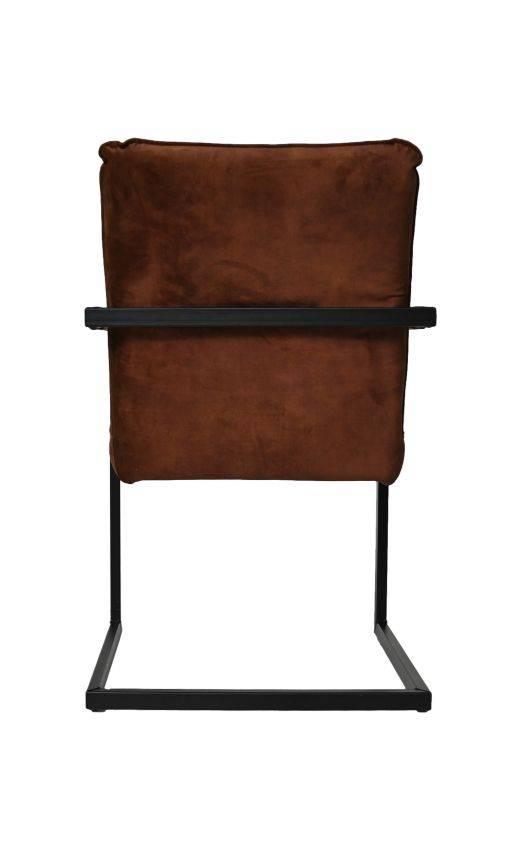 Set van 2 eetkamerstoelen Boston velvet