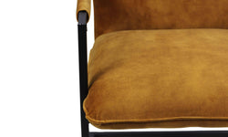 Set van 2 eetkamerstoelen Boston velvet