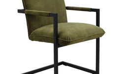 Set van 2 eetkamerstoelen Boston velvet
