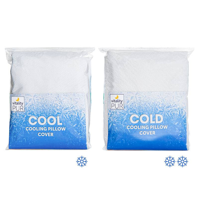 Set van 2 verkoelende kussenslopen Cold