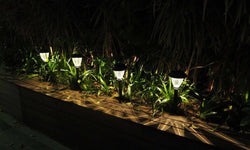 Set van 4 tuinlampen XL