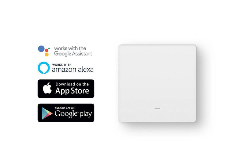 Smart home starterkit met schakelaar, stekker & LED-peer