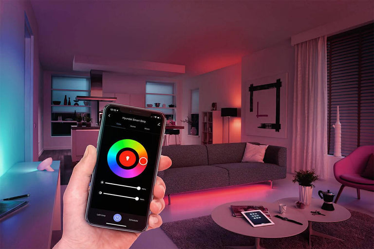 Smart home starterkit 3 met LED-strip, stekker & LED-peer