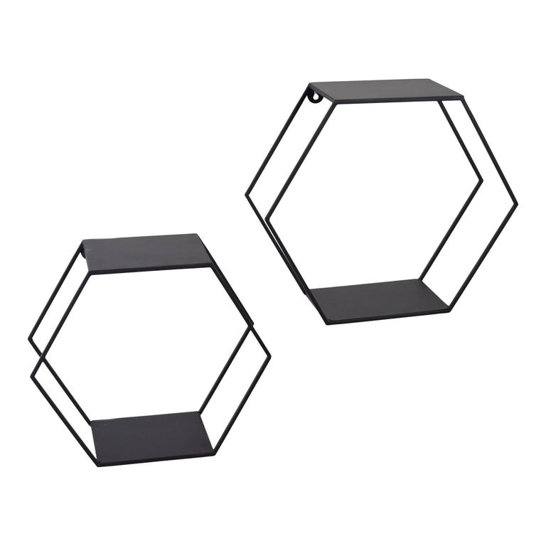 Set van 2 wandboxen Hexagon