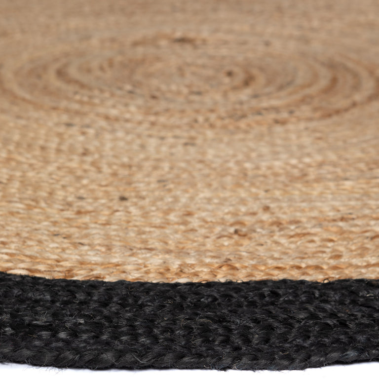 Vloerkleed Nico jute rond