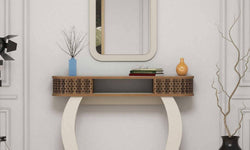 Kaptafel met spiegel Damla