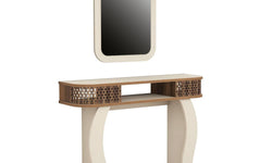 Kaptafel met spiegel Damla