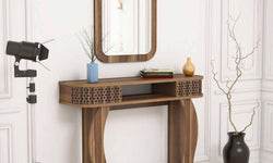 Kaptafel met spiegel Damla