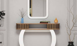 Kaptafel met spiegel Damla