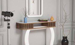 Kaptafel met spiegel Damla