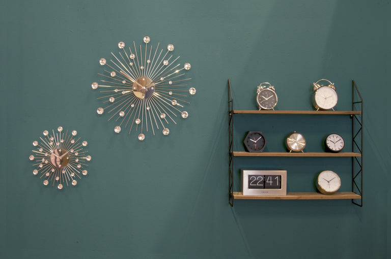Wandklok Sunburst