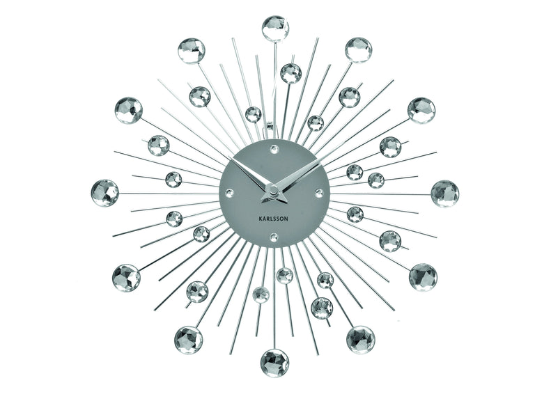 Wandklok Sunburst