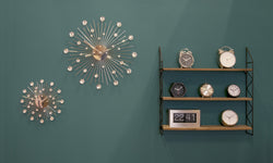Wandklok Sunburst