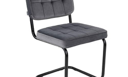 Kick eetkamerstoel Ivy velvet