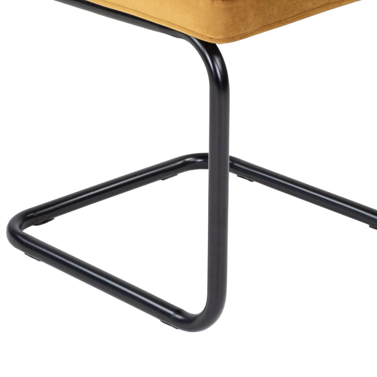 Kick eetkamerstoel Ivy velvet