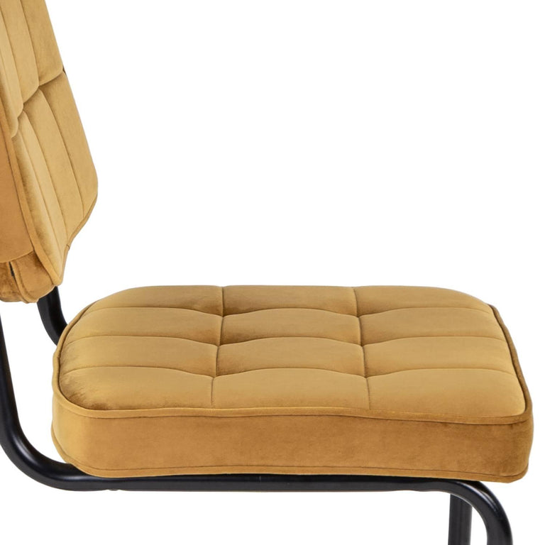 Kick eetkamerstoel Ivy velvet