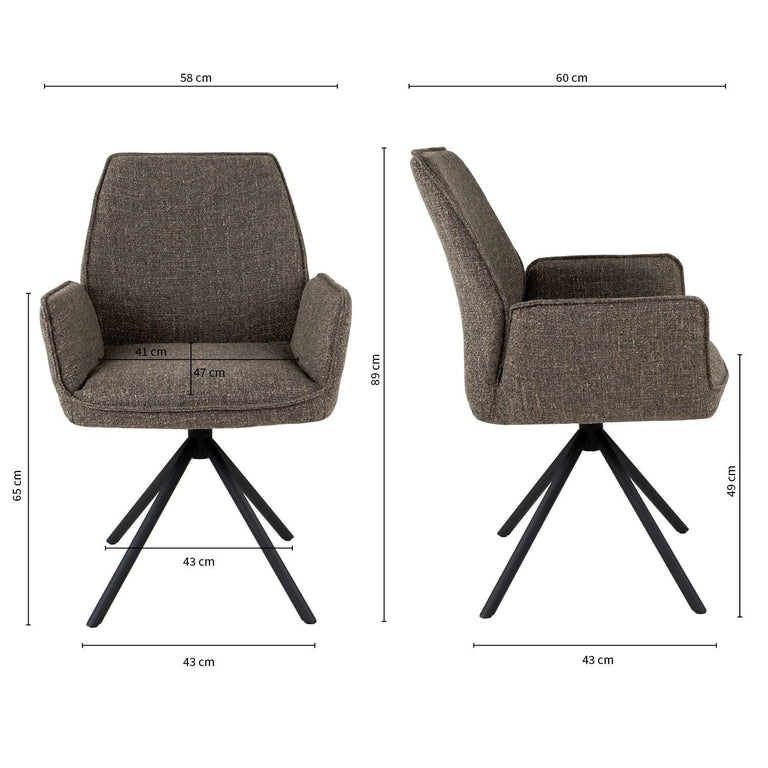 Kick fauteuil Lex