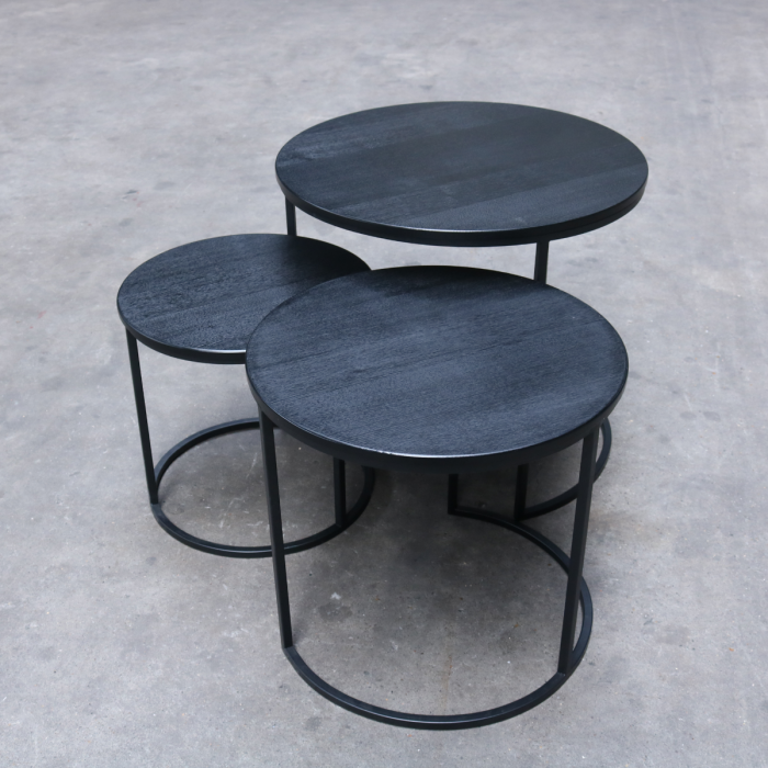 Set van 3 salontafels Kick