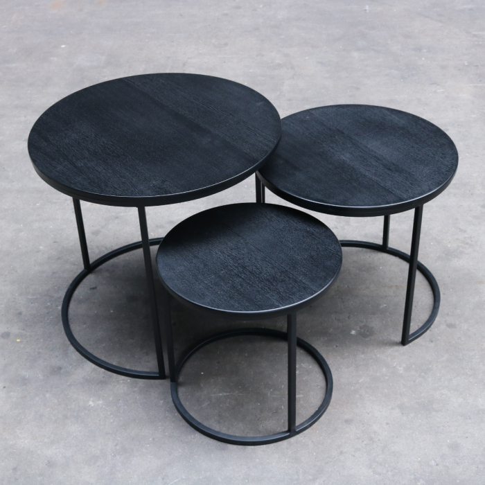 Set van 3 salontafels Kick