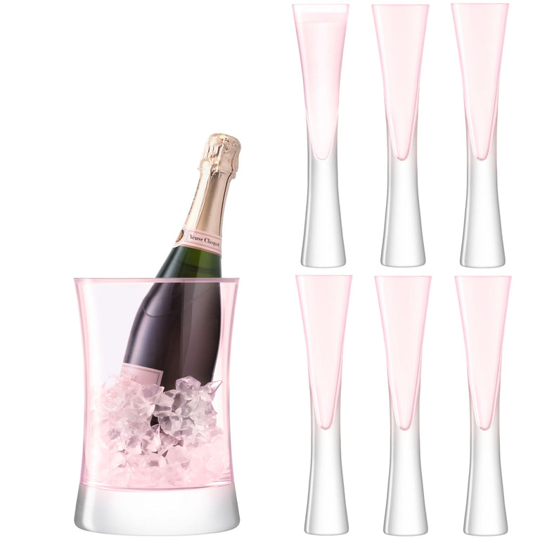 Champagne Serveerset Moya Blush
