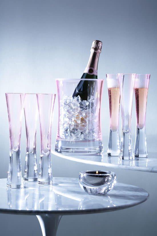 Champagne Serveerset Moya Blush