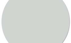 Wanddecoratie cirkel Effen Pale Green outdoor